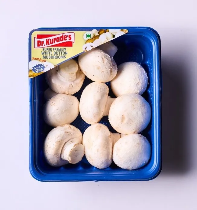 Fresh Mushroom Blue Punnet 200g